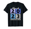 Class 2023 Soccer Bro Senior T-Shirt - Aesthetic Graphic for Adults