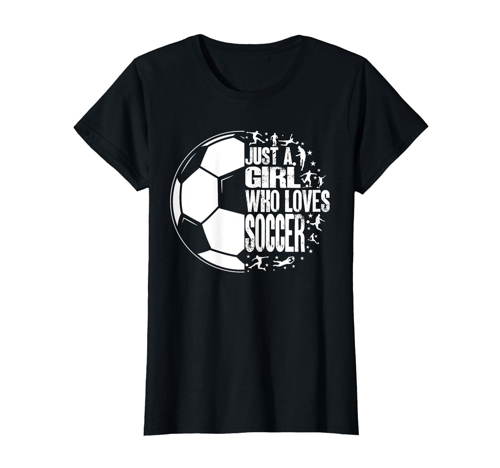Funny Who Loves Soccer Sport T-Shirt - Custom Art Print for Adults