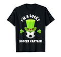 Soccer Captains Im Lucky Soccer Captain T-Shirt - Fun Novelty Design Unisex
