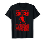 Soccer Art Soccer Player Football T-Shirt - Aesthetic Graphic for Adults