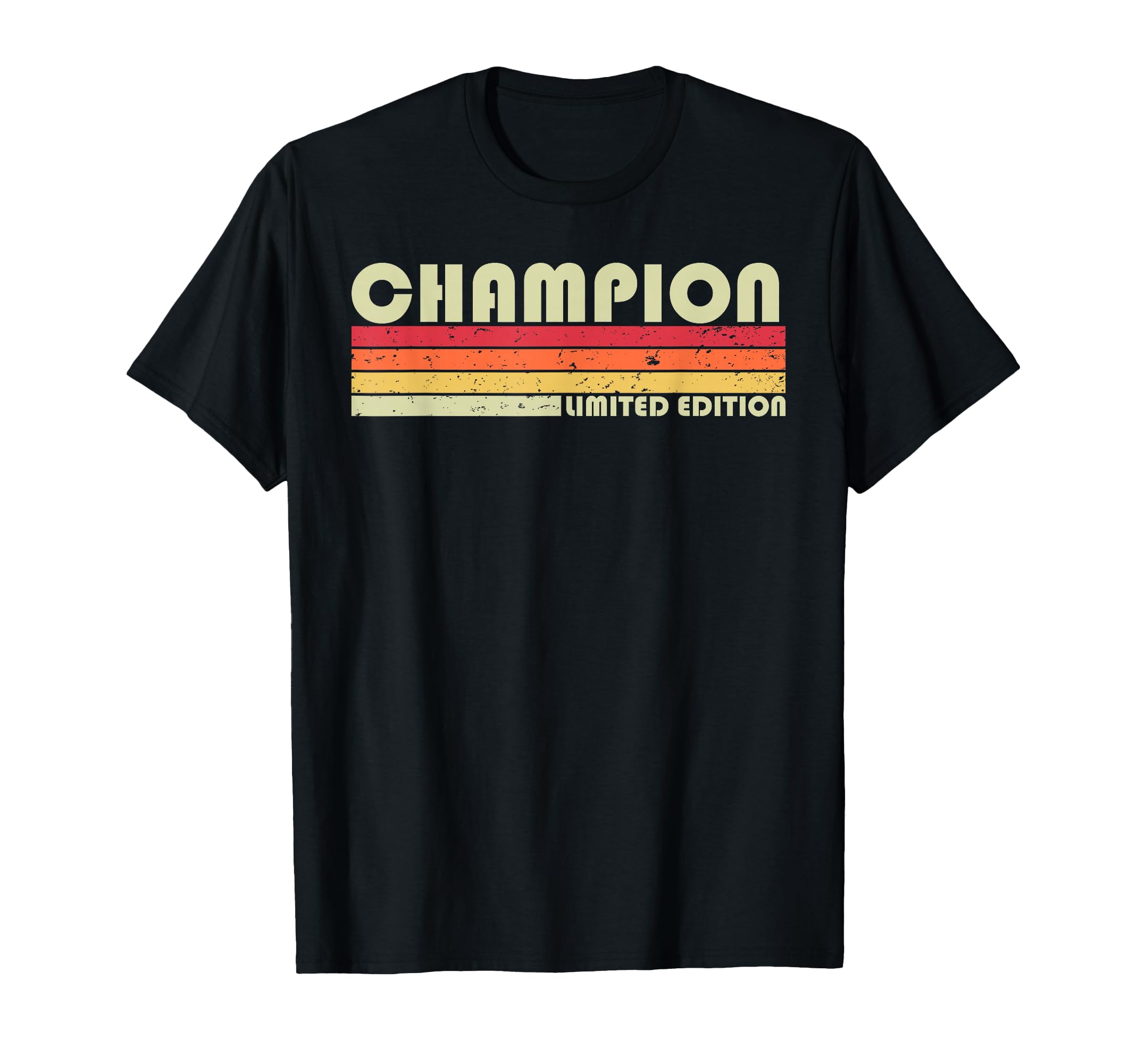 Champion Surname Funny 80S Birthday T-Shirt - Custom Art Print Men Women