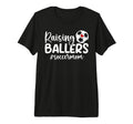 Raising Ballers Soccer Mom T-Shirt - Casual Everyday Wear for Adults
