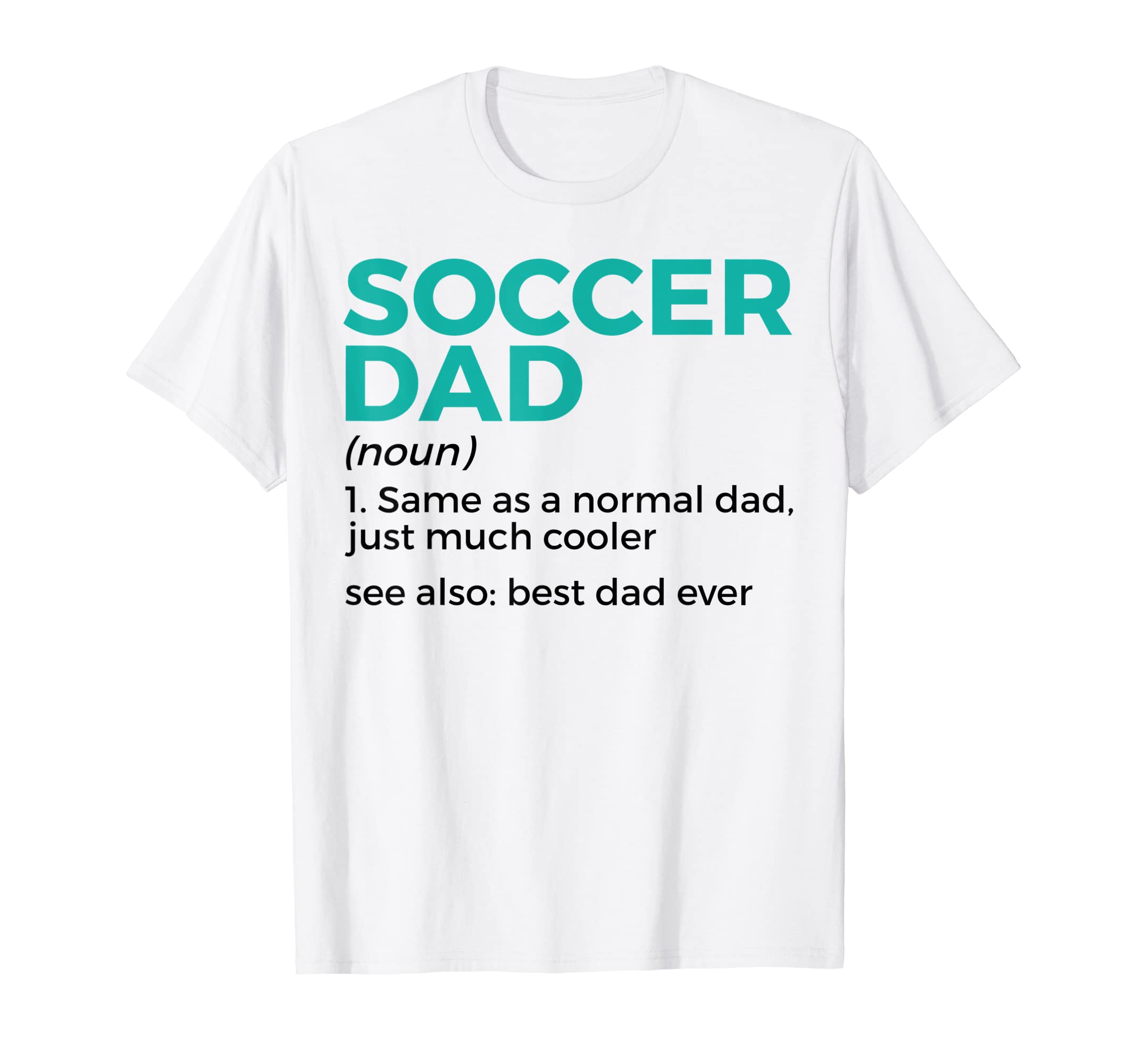 Funny Soccer Dad Definition Mens Soccer T-Shirt - Aesthetic Graphic Unisex