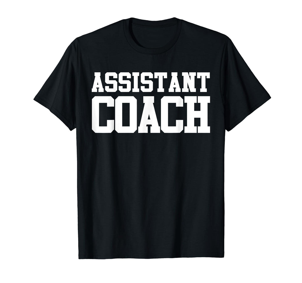 Coach Assistant Coaching Team Fun Gift T-Shirt - Minimalist Print Men Women