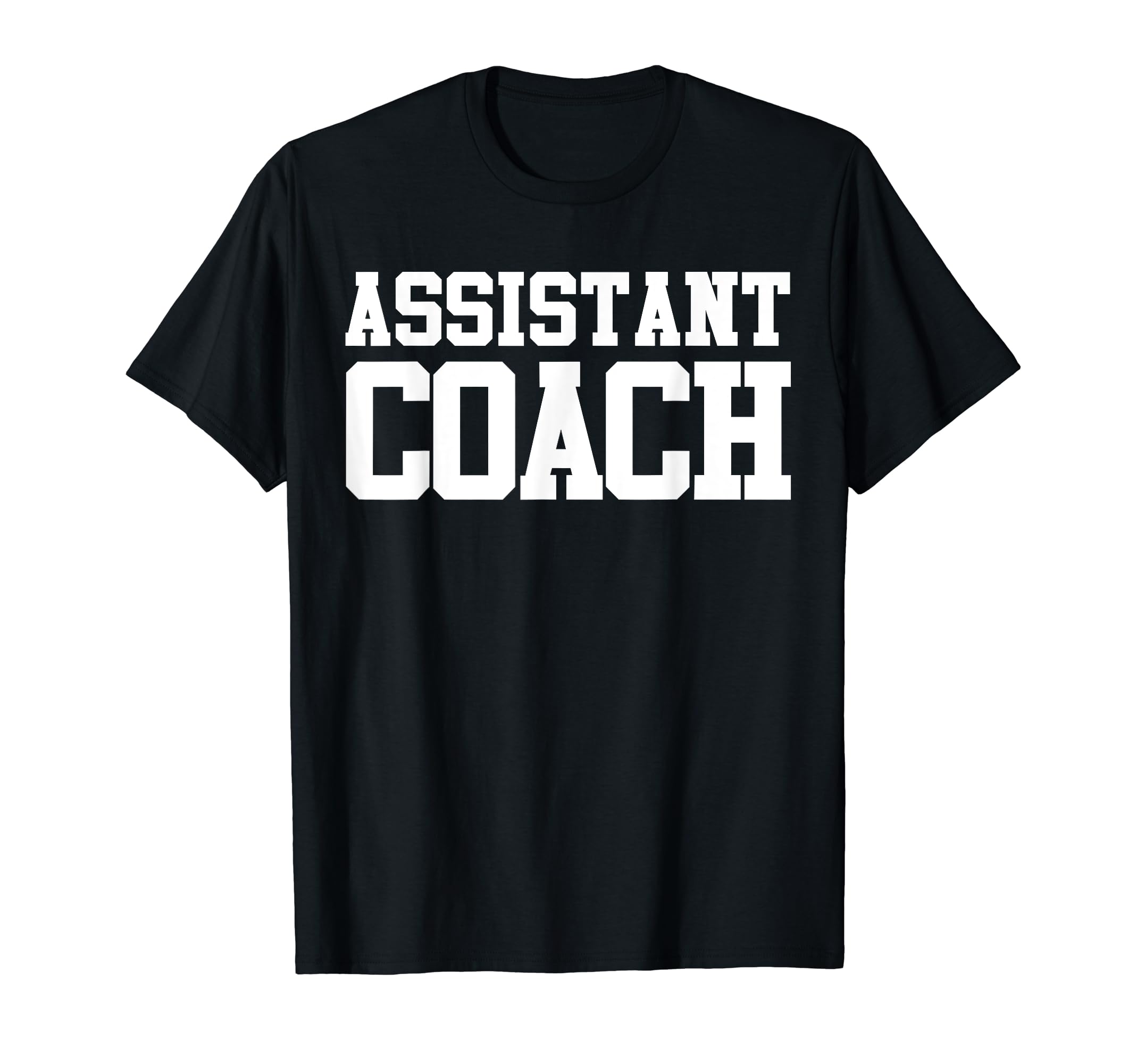 Coach Assistant Coaching Team Fun Gift T-Shirt - Minimalist Print Men Women