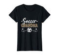 Funny Soccer Grandma Leopard T-Shirt - Fun Novelty Design Men Women