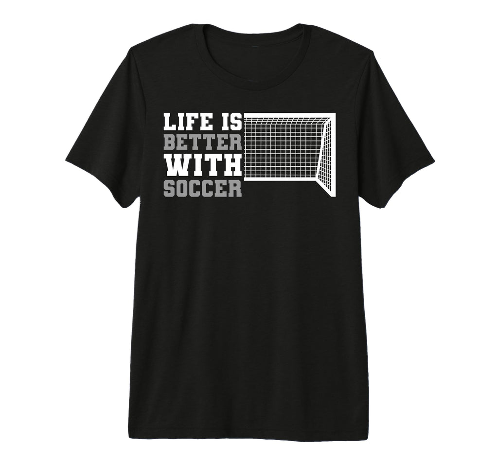 Sport Better Soccer Funny Tri Blend T-Shirt - Novelty Apparel Men Women