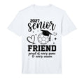2027 Senior Soccer Friend Proud Family T-Shirt - Aesthetic Graphic Unisex