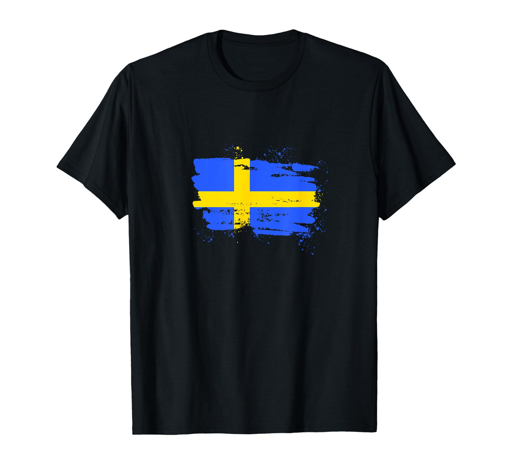 Sweden 2021 Swedish Flag Football Soccer T-Shirt - Unique Graphic Men Women