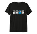 Eat Sleep Soccer Repeat Tri Blend T-Shirt - Aesthetic Graphic Unisex