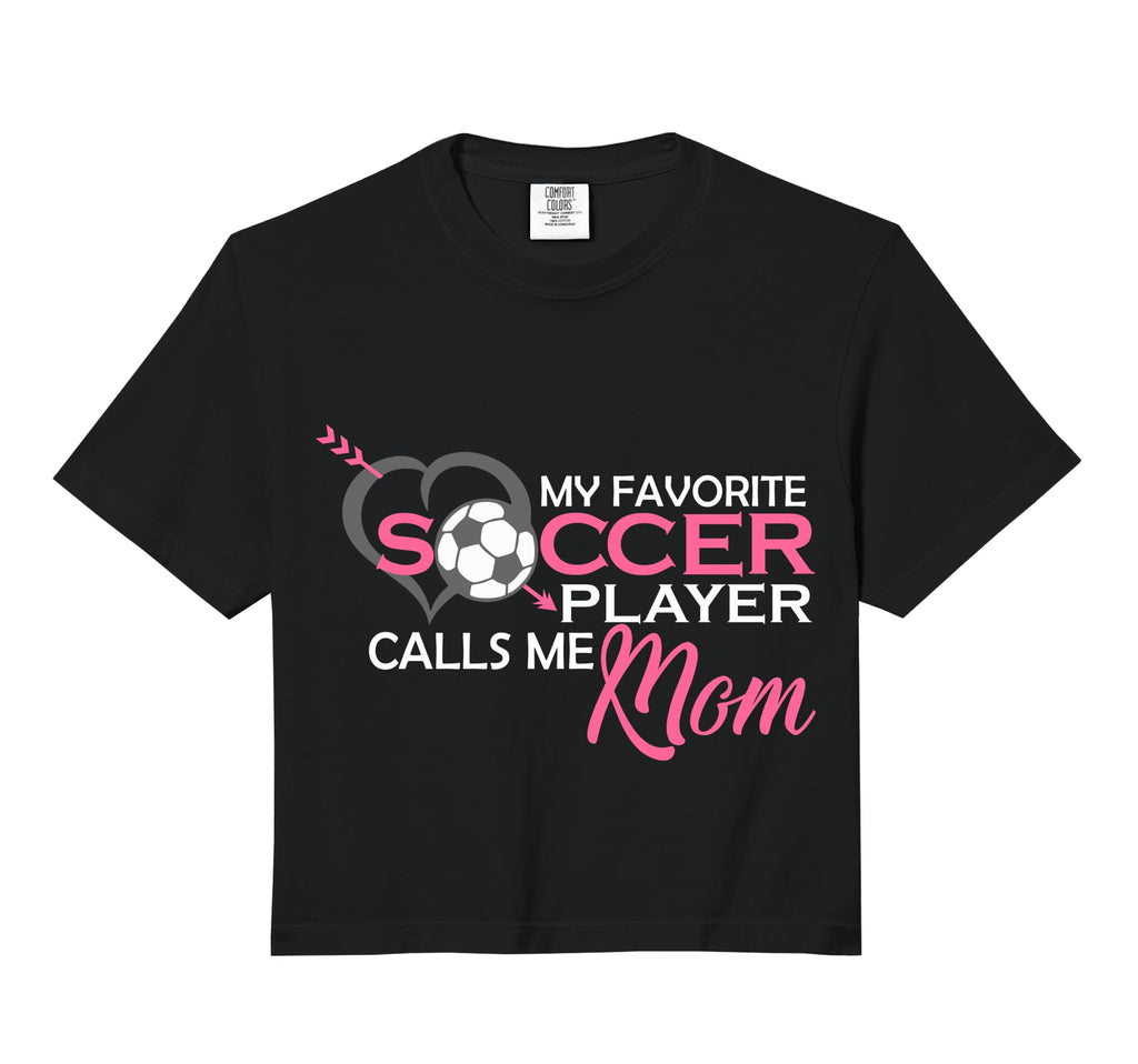 My Favorite Soccer Player Calls Me Hoodie - Minimalist Print for Adults