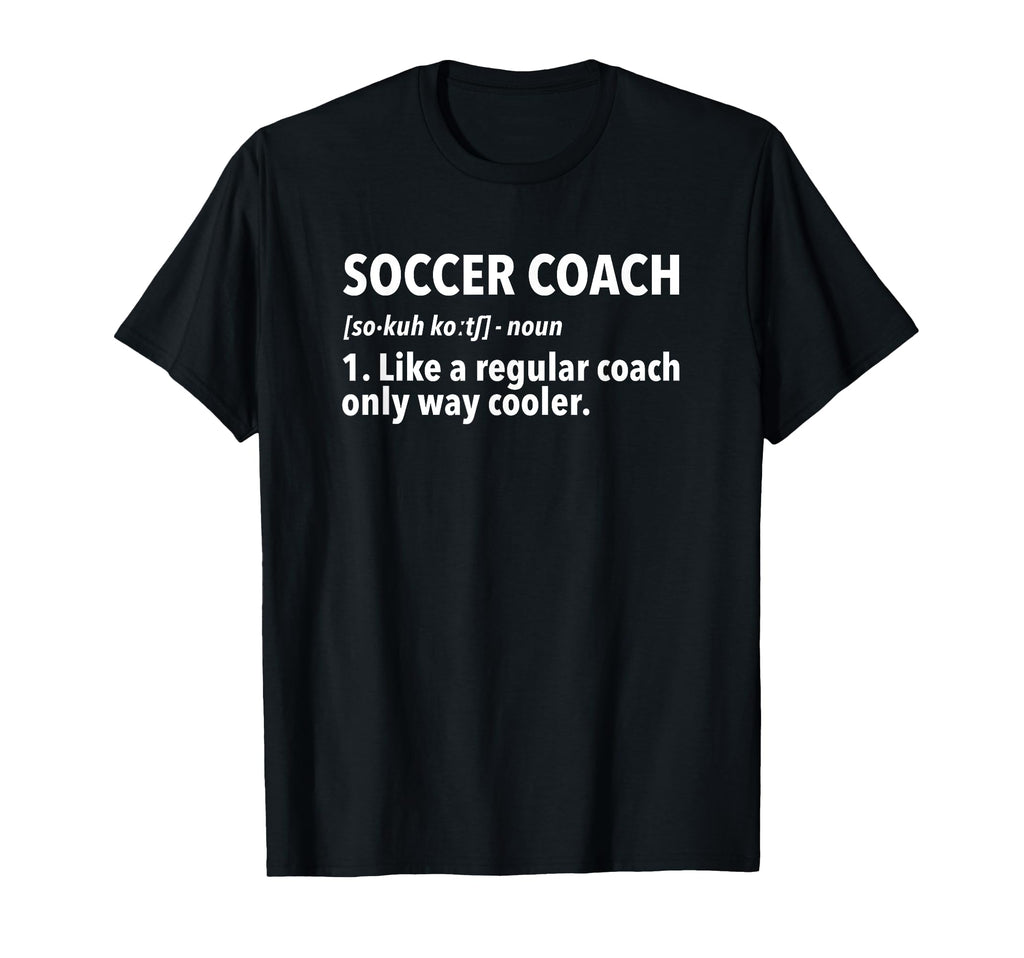 Soccer Coach Definition T-Shirt - Unique Graphic Unisex