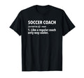 Soccer Coach Definition T-Shirt - Unique Graphic Unisex