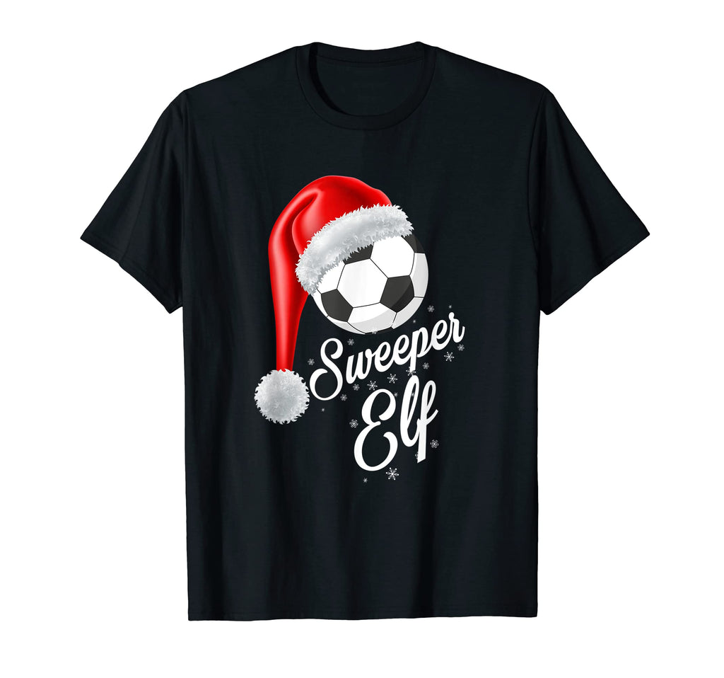 Soccer Elf Sweeper Soccer Player T-Shirt - Minimalist Print Unisex