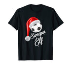Soccer Elf Sweeper Soccer Player T-Shirt - Minimalist Print Unisex