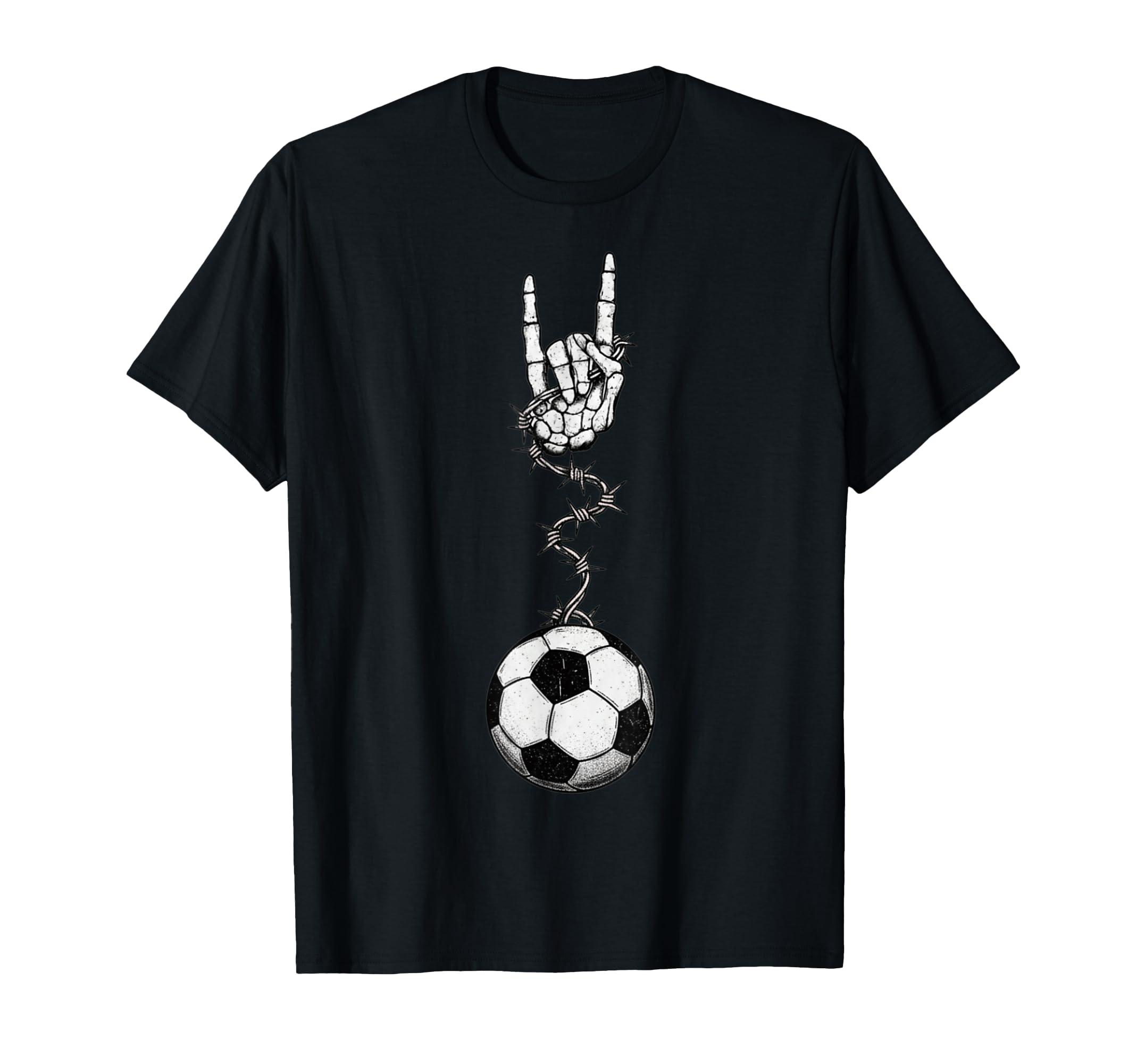 Soccer Player Coach Team 90S Alt T-Shirt - Casual Everyday Wear Unisex