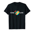 One Love Soccer Football Lgbtq Rights T-Shirt - Custom Art Print Unisex
