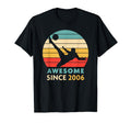 17Th Birthday Gift Soccer Awesome Since T-Shirt - Graphic Print for Adults