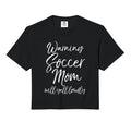 Funny Soccer Mom Gift Warning Soccer Sweatshirt - Graphic Print Men Women