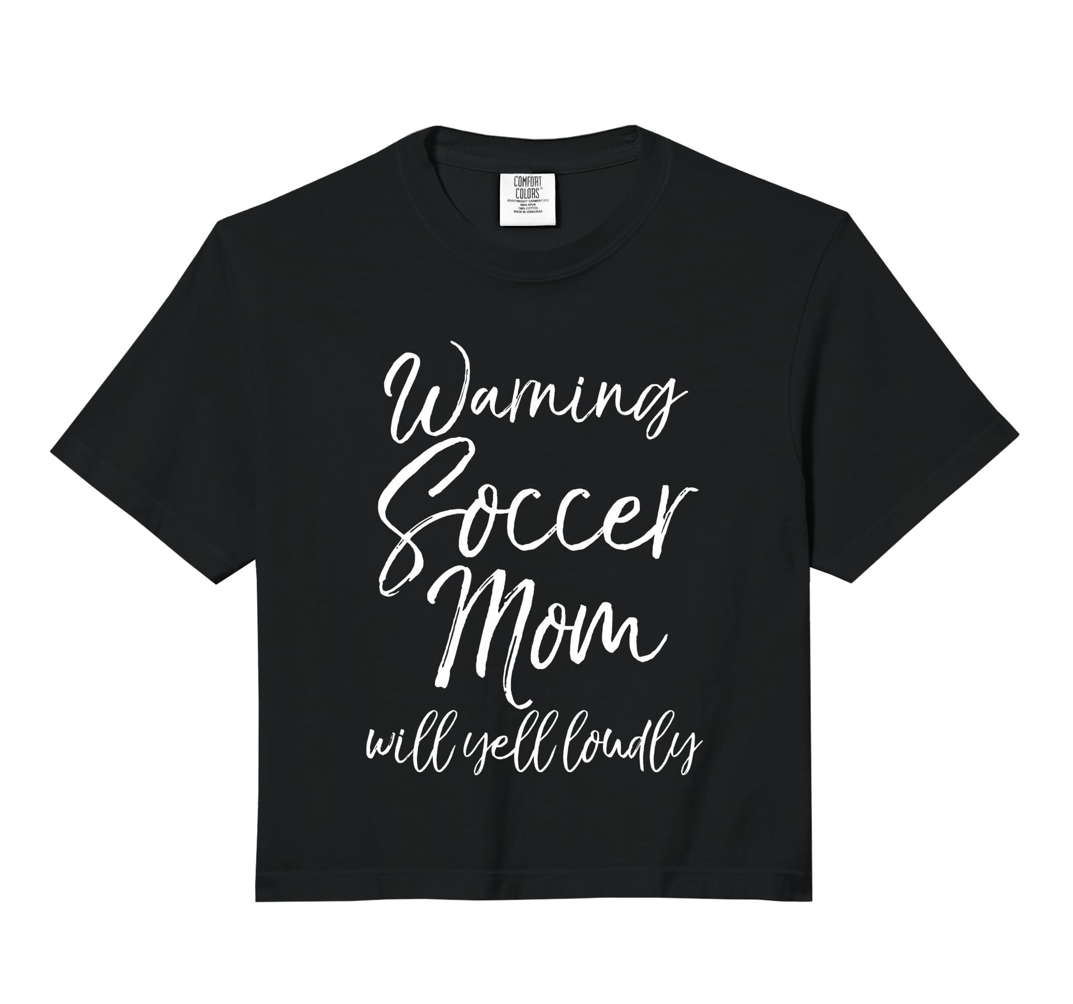 Funny Soccer Mom Gift Warning Soccer Sweatshirt - Graphic Print Men Women