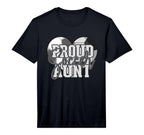 Proud Soccer Aunt Family Matching T-Shirt - Unique Graphic Men Women