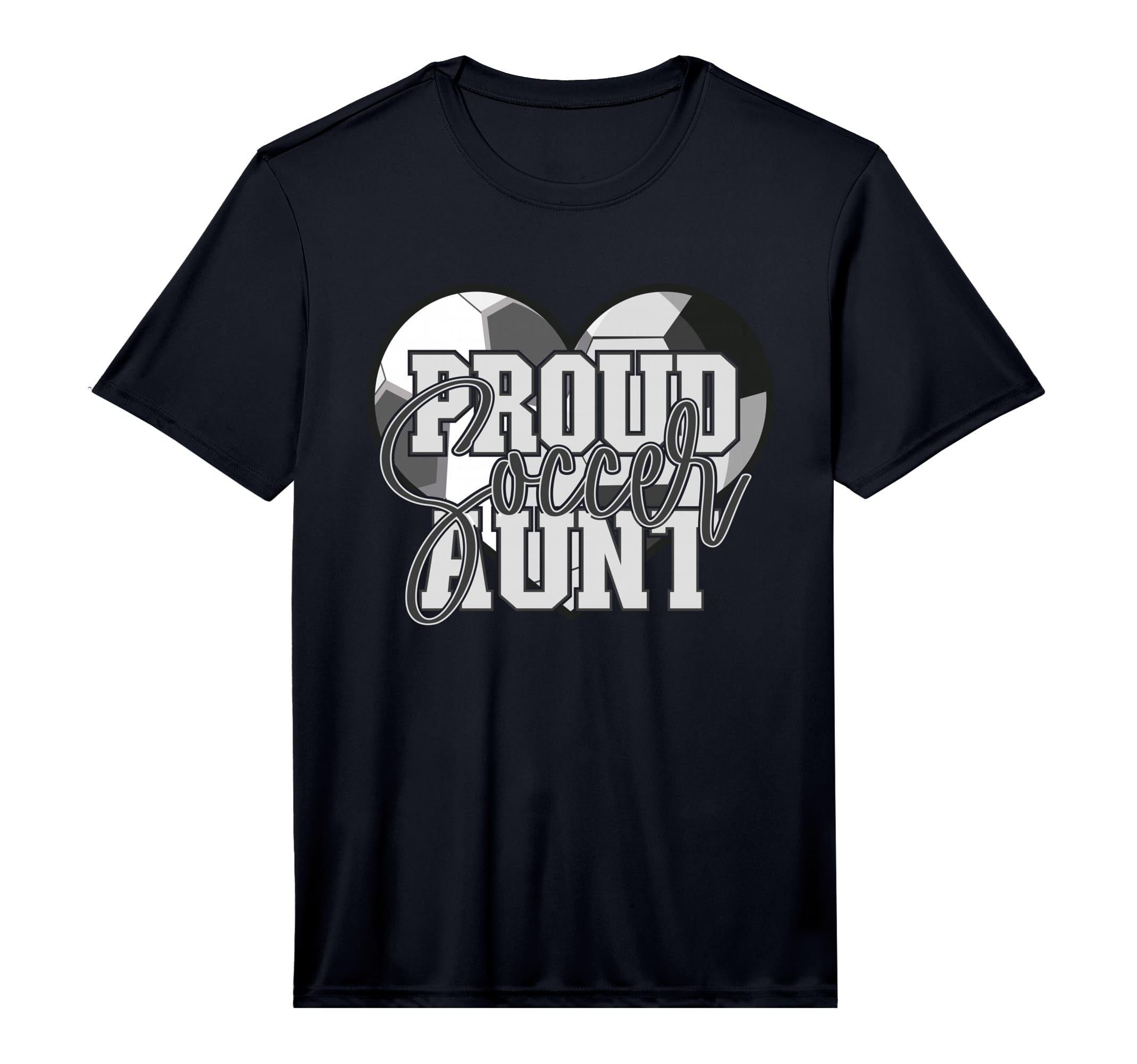 Proud Soccer Aunt Family Matching T-Shirt - Unique Graphic Men Women