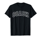 Coach Funny Athletic Lettering Trainer T-Shirt - Streetwear Style Men Women