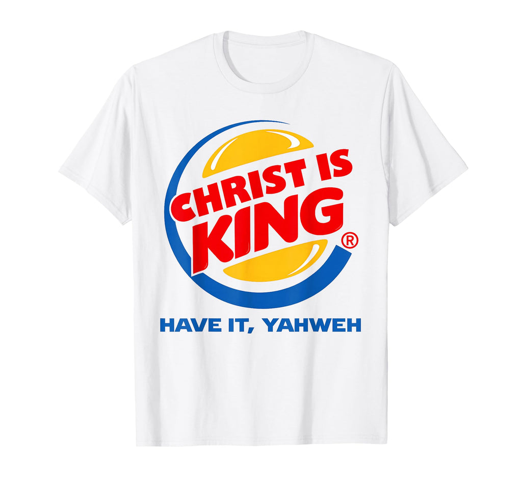 Christ Is King Christian Jesus T-Shirt - Custom Art Print Unisex