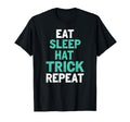 Soccer Eat Sleep Hat Trick Repeat Ice T-Shirt - Custom Art Print Men Women