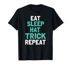 Soccer Eat Sleep Hat Trick Repeat Ice T-Shirt - Custom Art Print Men Women
