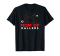 Mom Ballers Softball Playerr Daughter T-Shirt - Streetwear Style Unisex