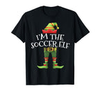 Im Soccer Elf Group Matching Family T-Shirt - Fun Novelty Design Men Women