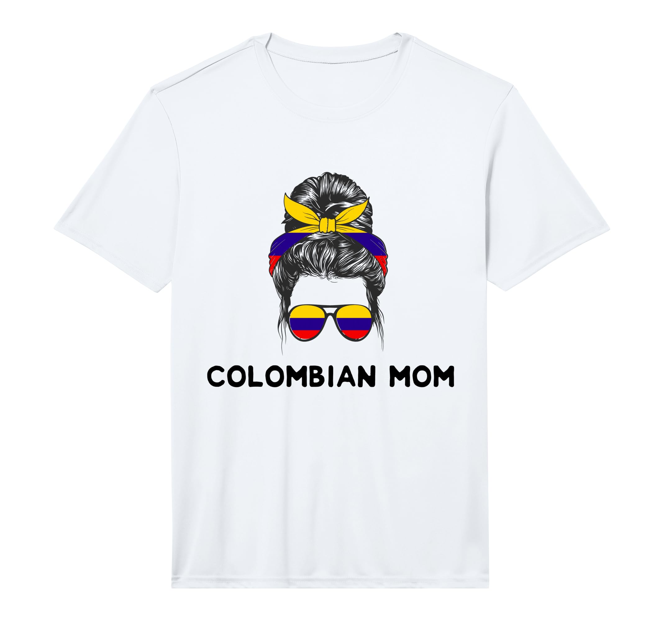 Mens Proud Colombian Flag T-Shirt - Casual Everyday Wear Men Women