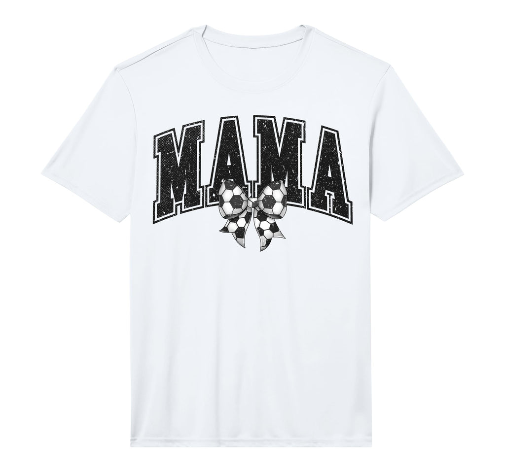 Mens Soccer Mama Performance T-Shirt - Graphic Print for Adults