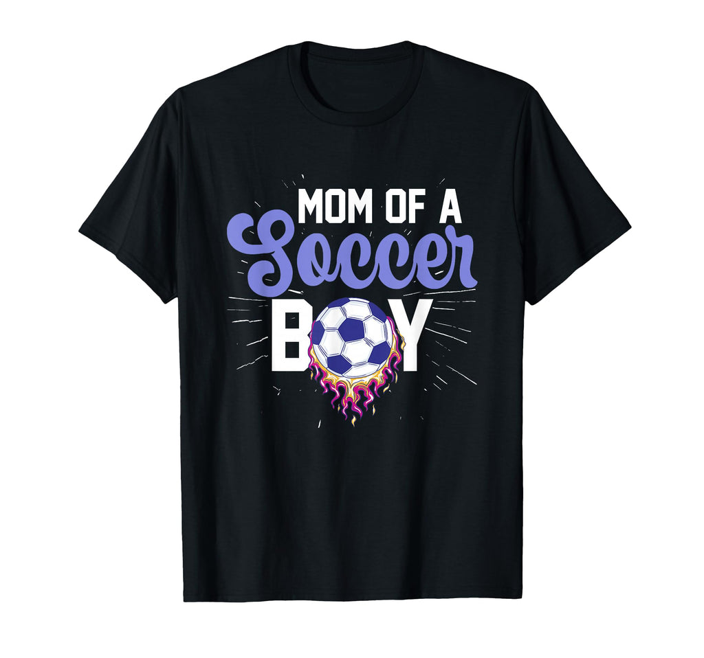 Mom Soccer Mama Mommy Mothers Day T-Shirt - Trendy Graphic Men Women