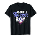 Mom Soccer Mama Mommy Mothers Day T-Shirt - Trendy Graphic Men Women