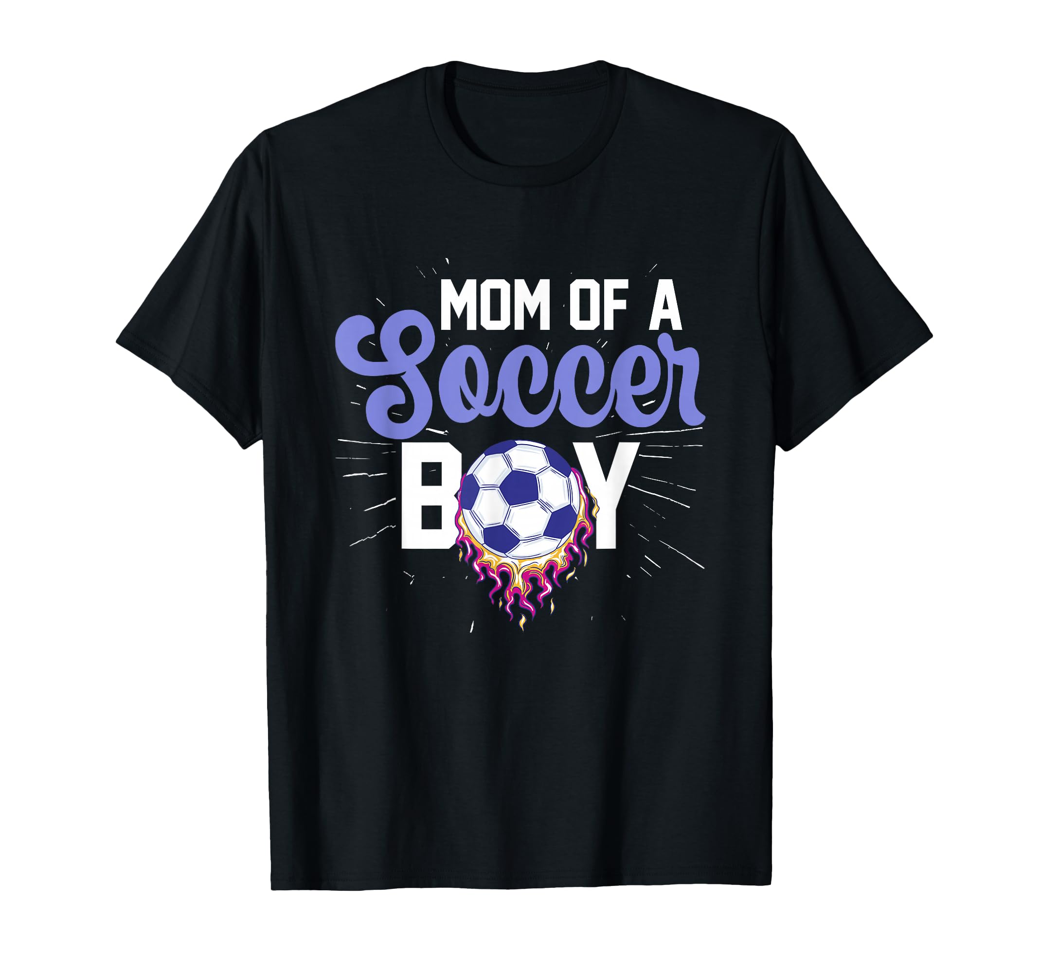 Mom Soccer Mama Mommy Mothers Day T-Shirt - Trendy Graphic Men Women