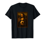 Hoops Nowa Mona Lisa Loves Soccer Hoodie - Unique Graphic Men Women