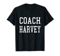 Coach Harvey Custom Football Soccer T-Shirt - Aesthetic Graphic Unisex