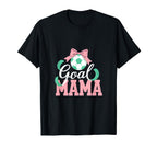 Goal Mama Soccer Bow Soccer Mom Pride T-Shirt - Graphic Print Unisex