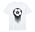 7Th Birthday Soccer 7 Years Old T-Shirt - Aesthetic Graphic for Adults