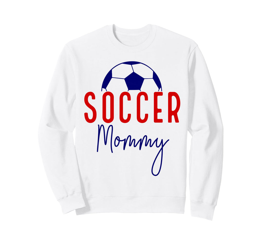 Soccer Mommy Mom Mama Soccer Sweatshirt - Custom Art Print Men Women