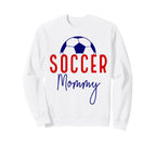 Soccer Mommy Mom Mama Soccer Sweatshirt - Custom Art Print Men Women
