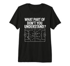 What Part Soccer Football Dont You T-Shirt - Custom Art Print for Adults