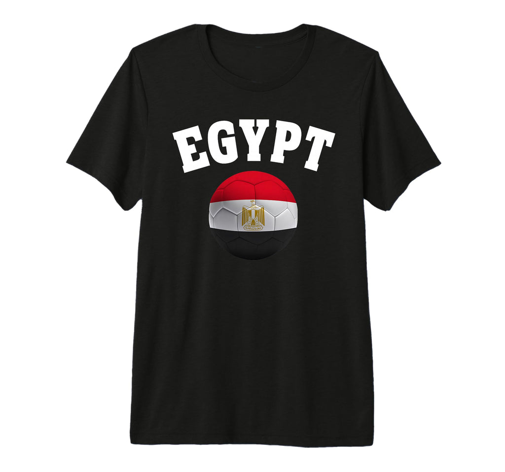 Egypt Soccer Tri Blend T-Shirt - Graphic Print Unisex