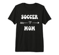 Soccer Mom Soccer Player Stylish Sports T-Shirt - Graphic Print for Adults