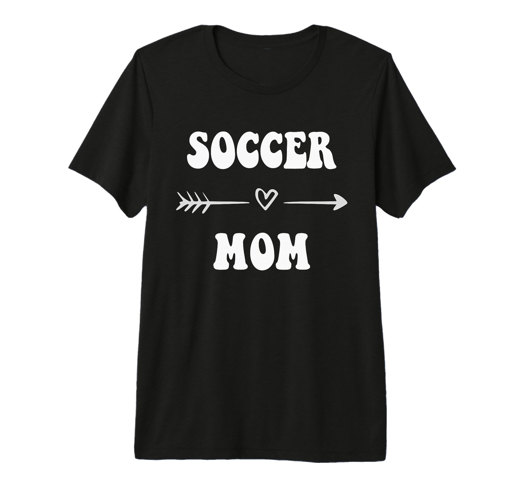 Soccer Mom Soccer Player Stylish Sports T-Shirt - Graphic Print for Adults