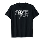 Senior 2025 Soccer Mom High School T-Shirt - Streetwear Style Unisex