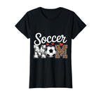 Fun And Stylish Soccer Mom Love T-Shirt - Casual Everyday Wear Men Women