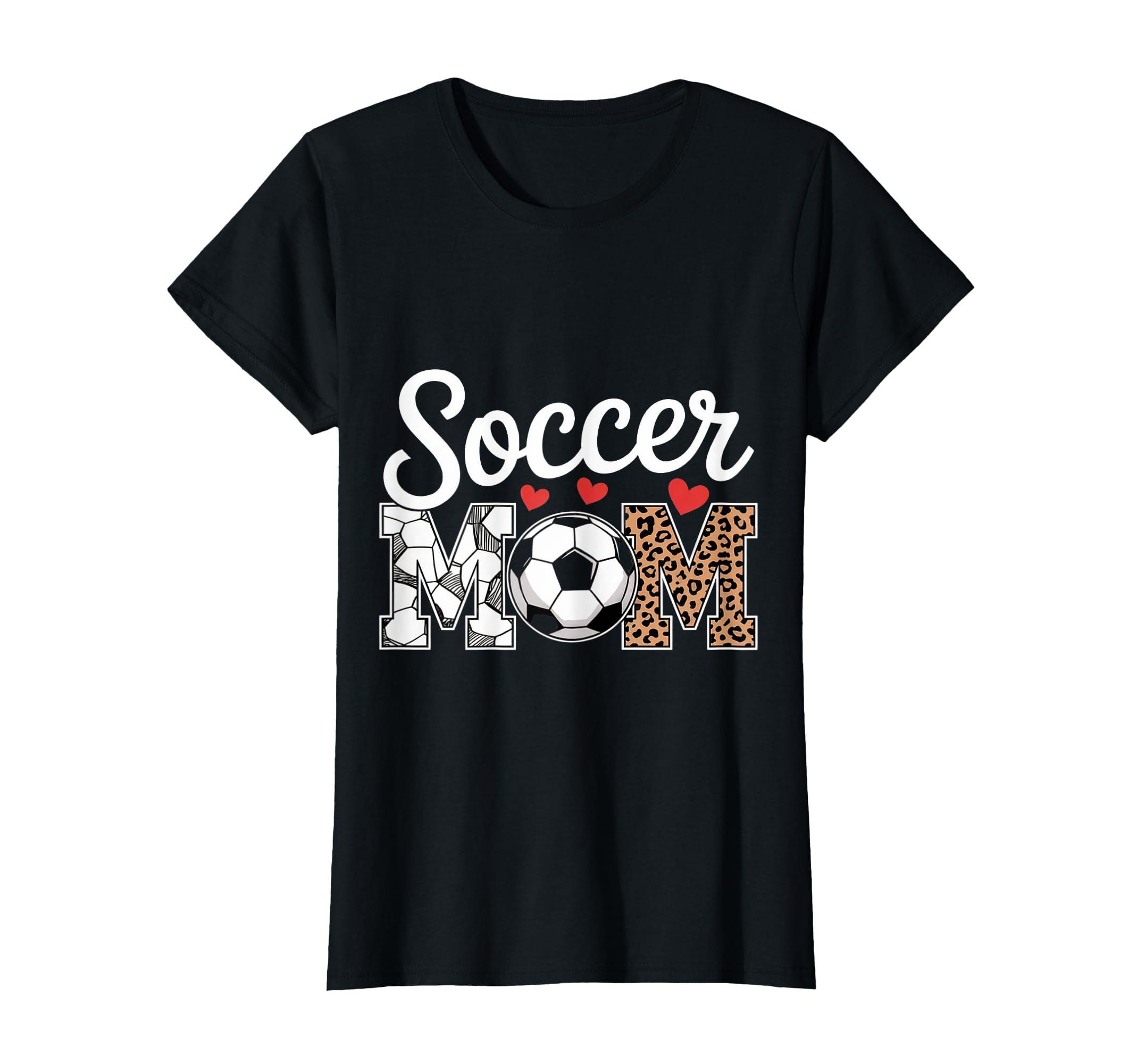 Fun And Stylish Soccer Mom Love T-Shirt - Casual Everyday Wear Men Women